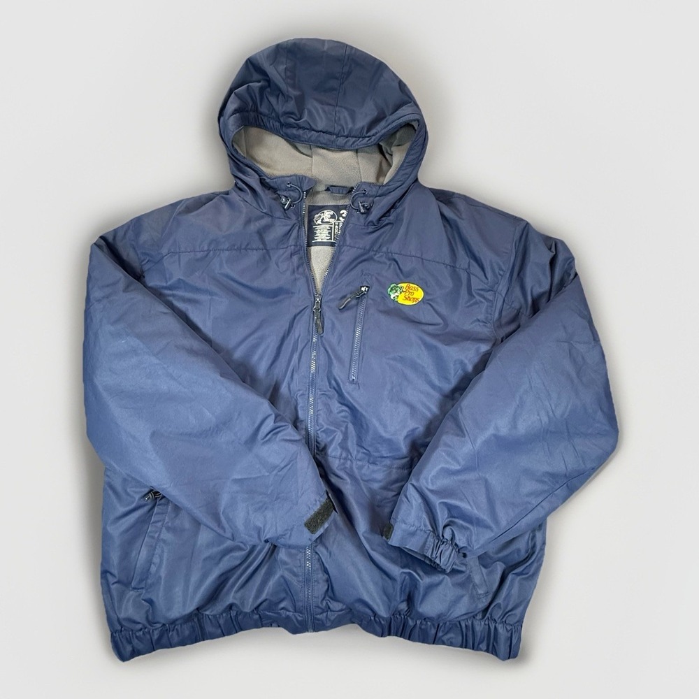 Bass Pro Shop Tourney Trail Blue Jacket Mens 3XL Thermolite 628RHF19-8398W